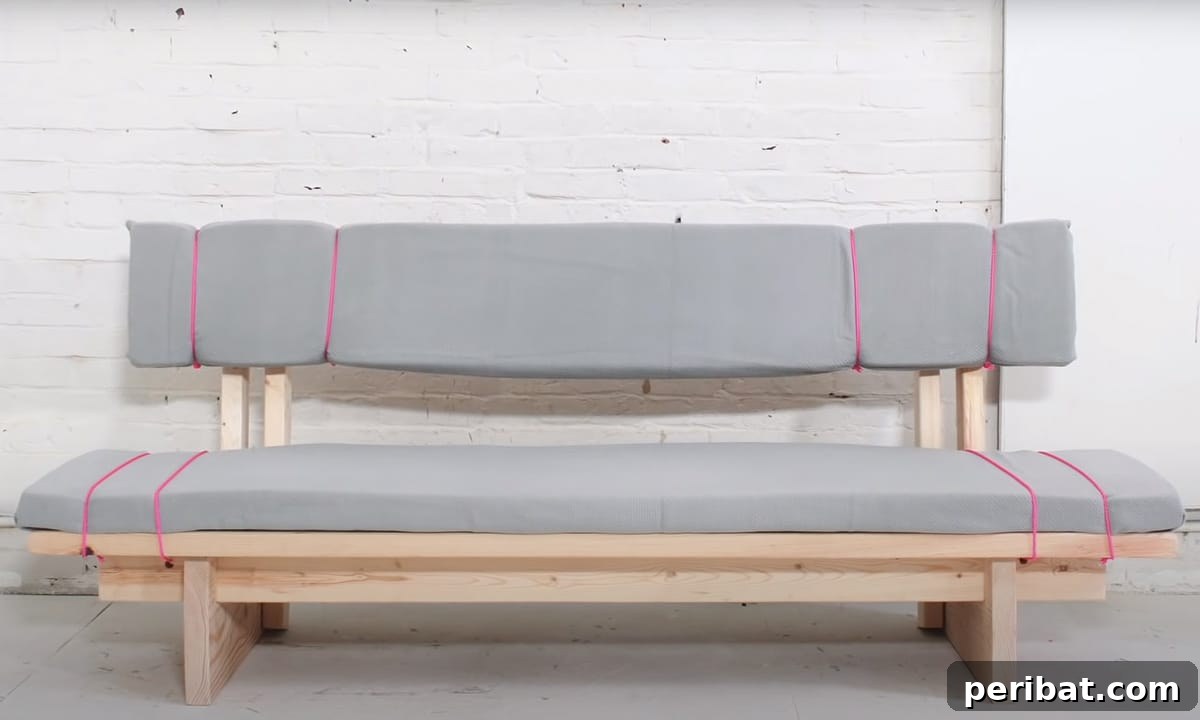 no-sew sofa