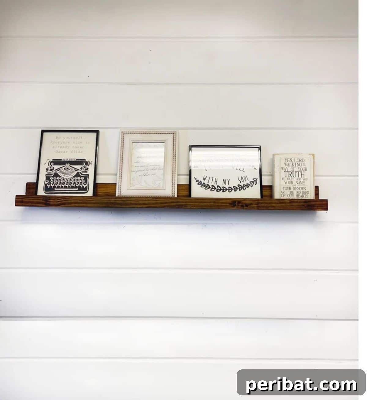 Versatile Gallery Wall Shelf for empty corners