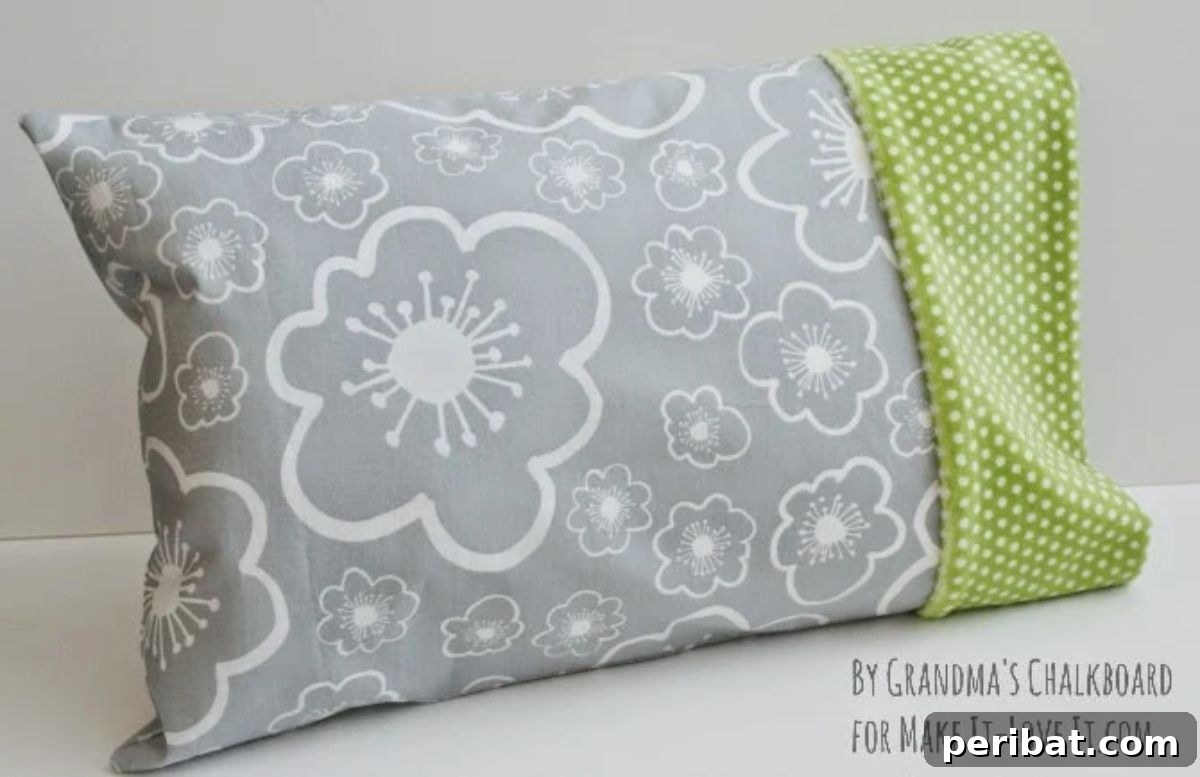 Stitch Your Style: Inspiring DIY Pillowcase Crafts 12 Travel-Size Pillowcase (With Minky Edge)