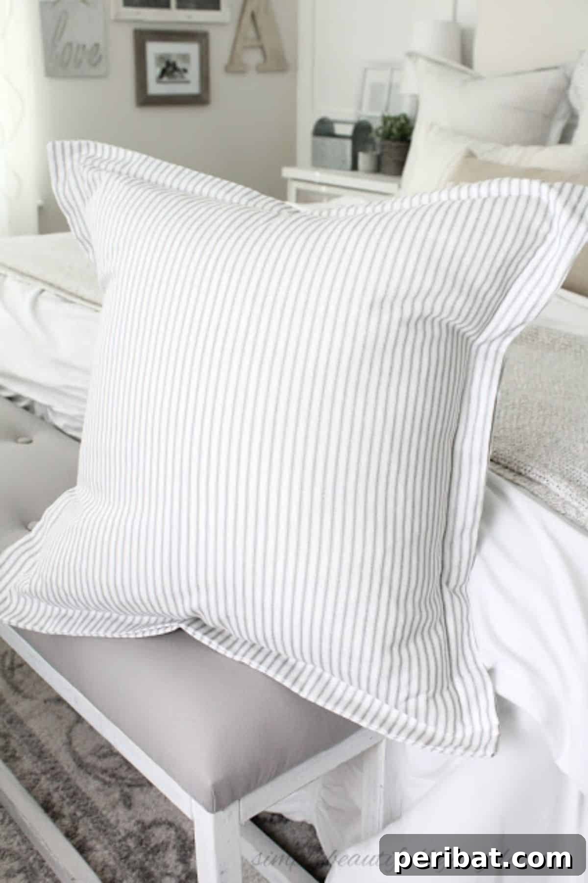 Stitch Your Style: Inspiring DIY Pillowcase Crafts 15 DIY Euro Pillows With Flanges