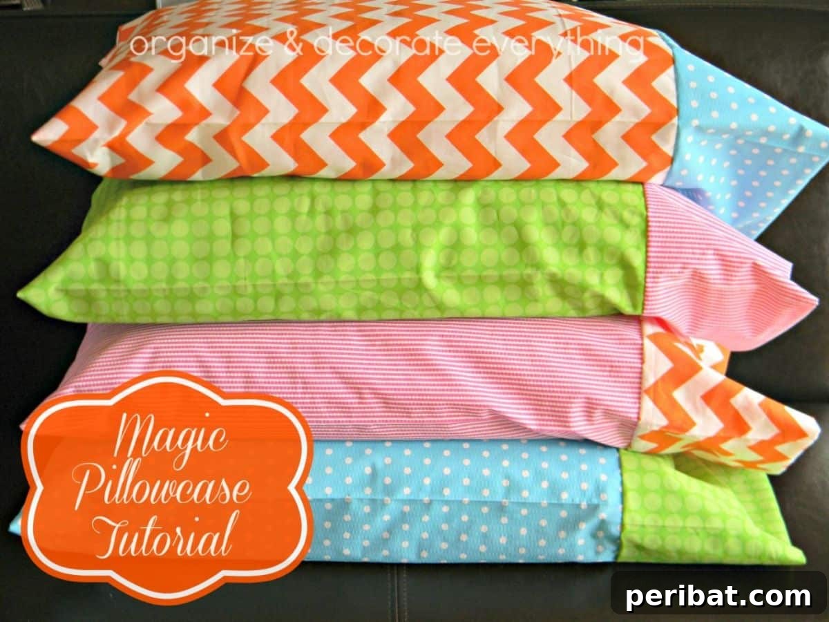 Stitch Your Style: Inspiring DIY Pillowcase Crafts 25 DIY Magic Pillowcases
