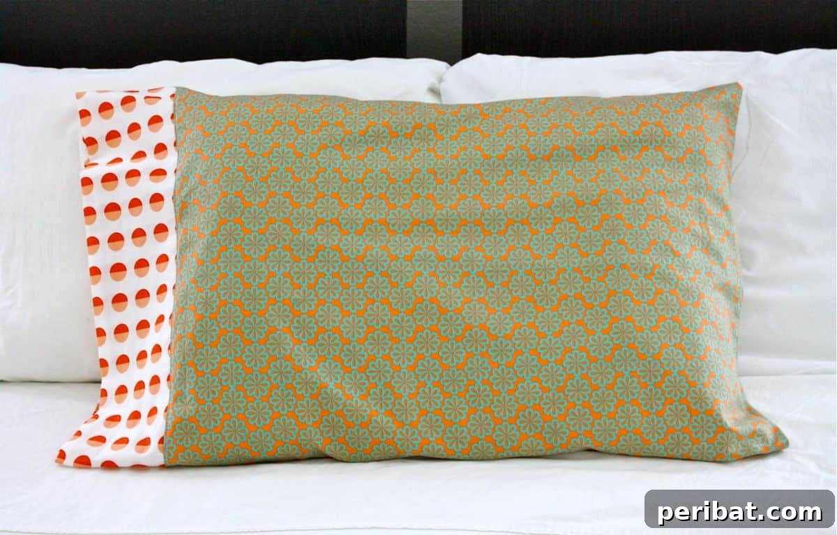 Stitch Your Style: Inspiring DIY Pillowcase Crafts 30 DIY Queen Size Pillow Case