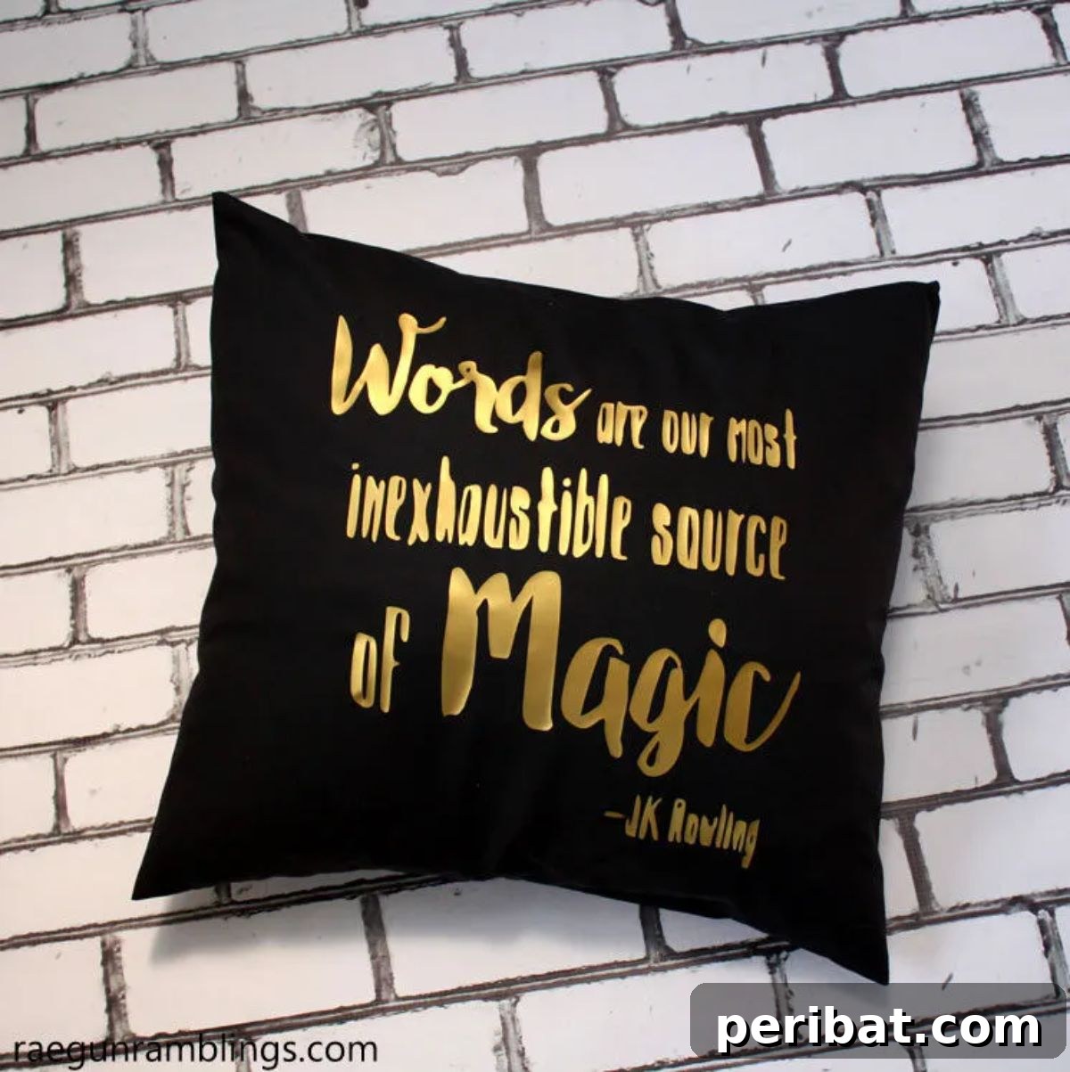 Stitch Your Style: Inspiring DIY Pillowcase Crafts 39 DIY Dumbledore Quote Pillowcase