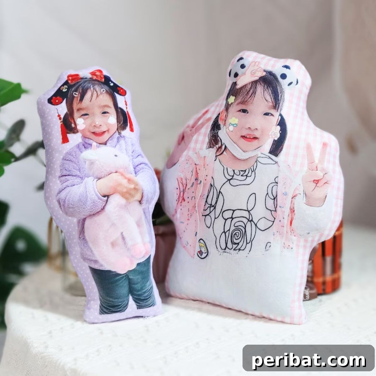 Stitch Your Style: Inspiring DIY Pillowcase Crafts 43 Personalized Photo DIY cushions.