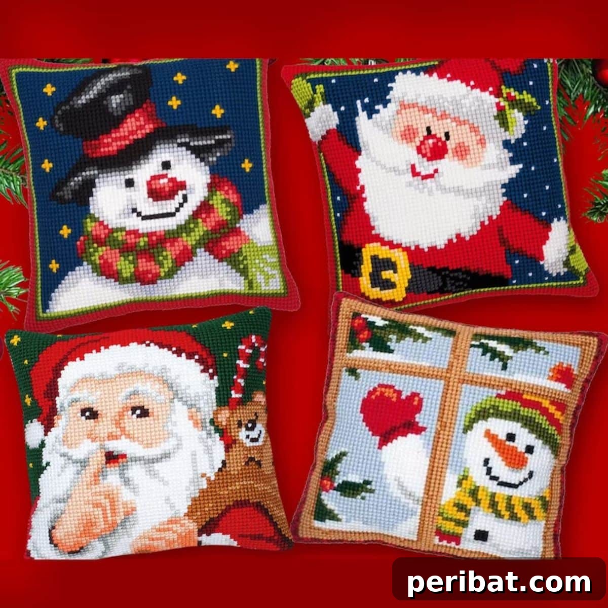 Stitch Your Style: Inspiring DIY Pillowcase Crafts 44 Christmas Cushion Covers DIY