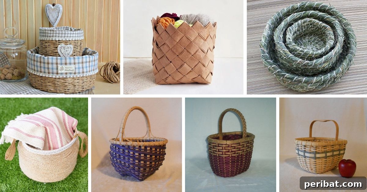 20 Creative DIY Basketry Projects & Kits 2 20 diy basketry kits and projects