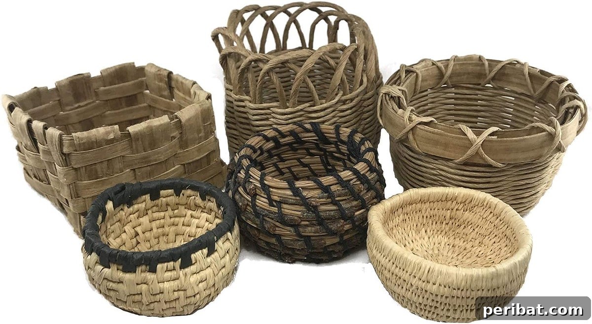 20 Creative DIY Basketry Projects & Kits 15 six coil basket different baskets