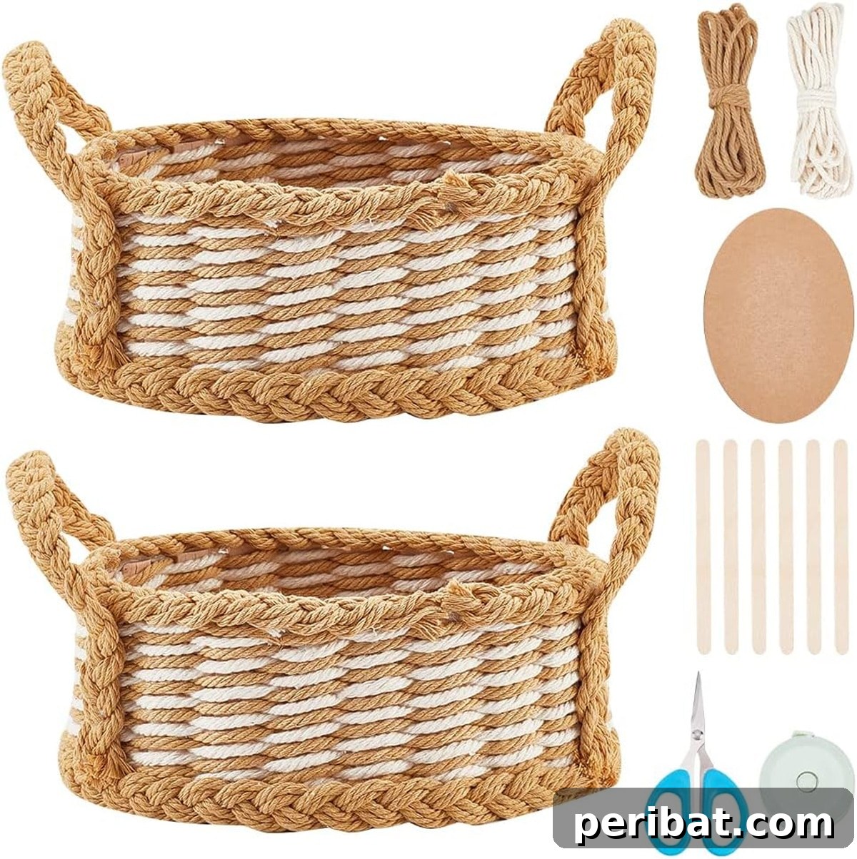 20 Creative DIY Basketry Projects & Kits 16 two stylish and sturdy baskets and tools