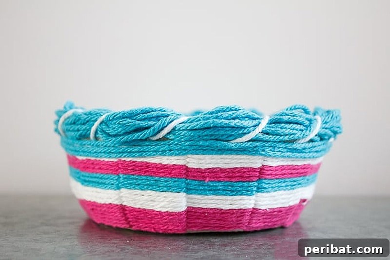 20 Creative DIY Basketry Projects & Kits 7 cardboard basket weaving on table