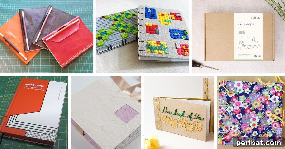 Bind Your Own Books 21 Creative DIY Projects 2 21 diy bookbinding kits and projects facebook