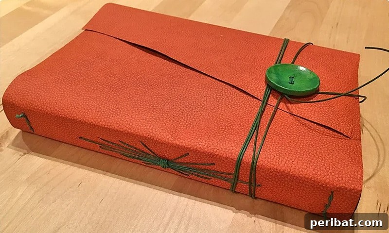Bind Your Own Books 21 Creative DIY Projects 19 orange medieval decoration placed on table