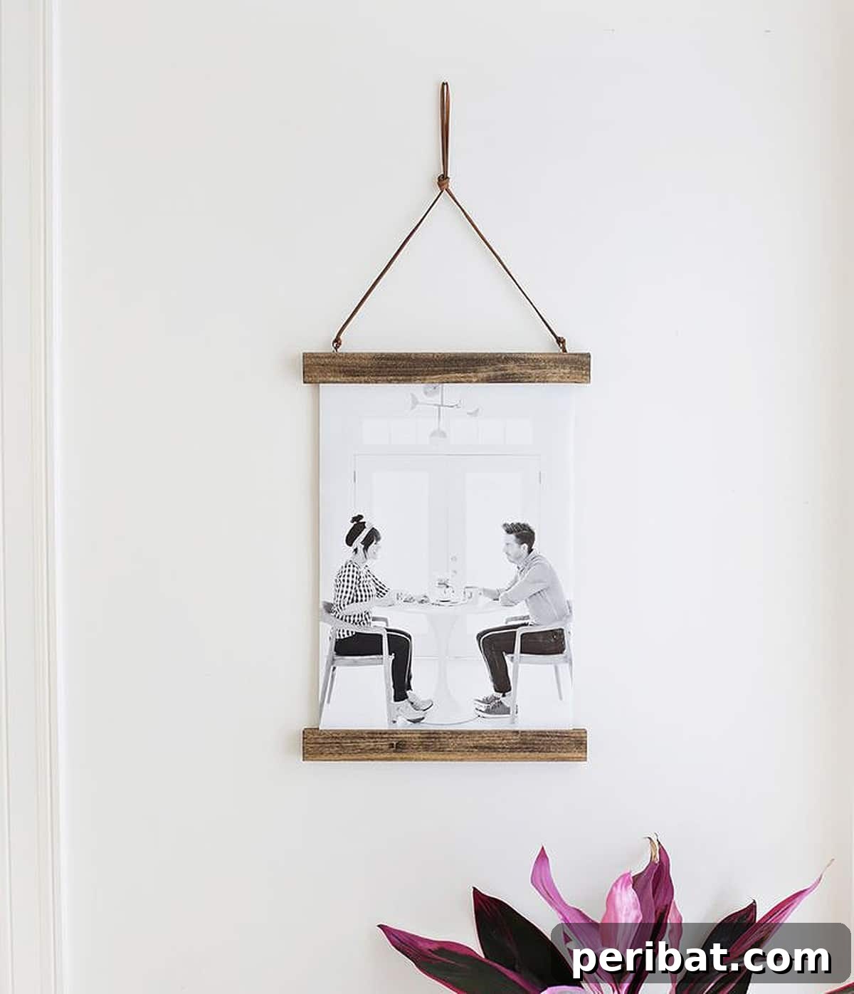 43 Creative DIY Photo Display Solutions 16 photo and poster hanger