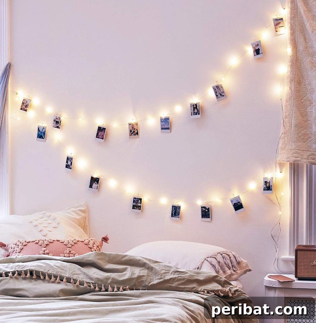 43 Creative DIY Photo Display Solutions 40 photo clip string lights