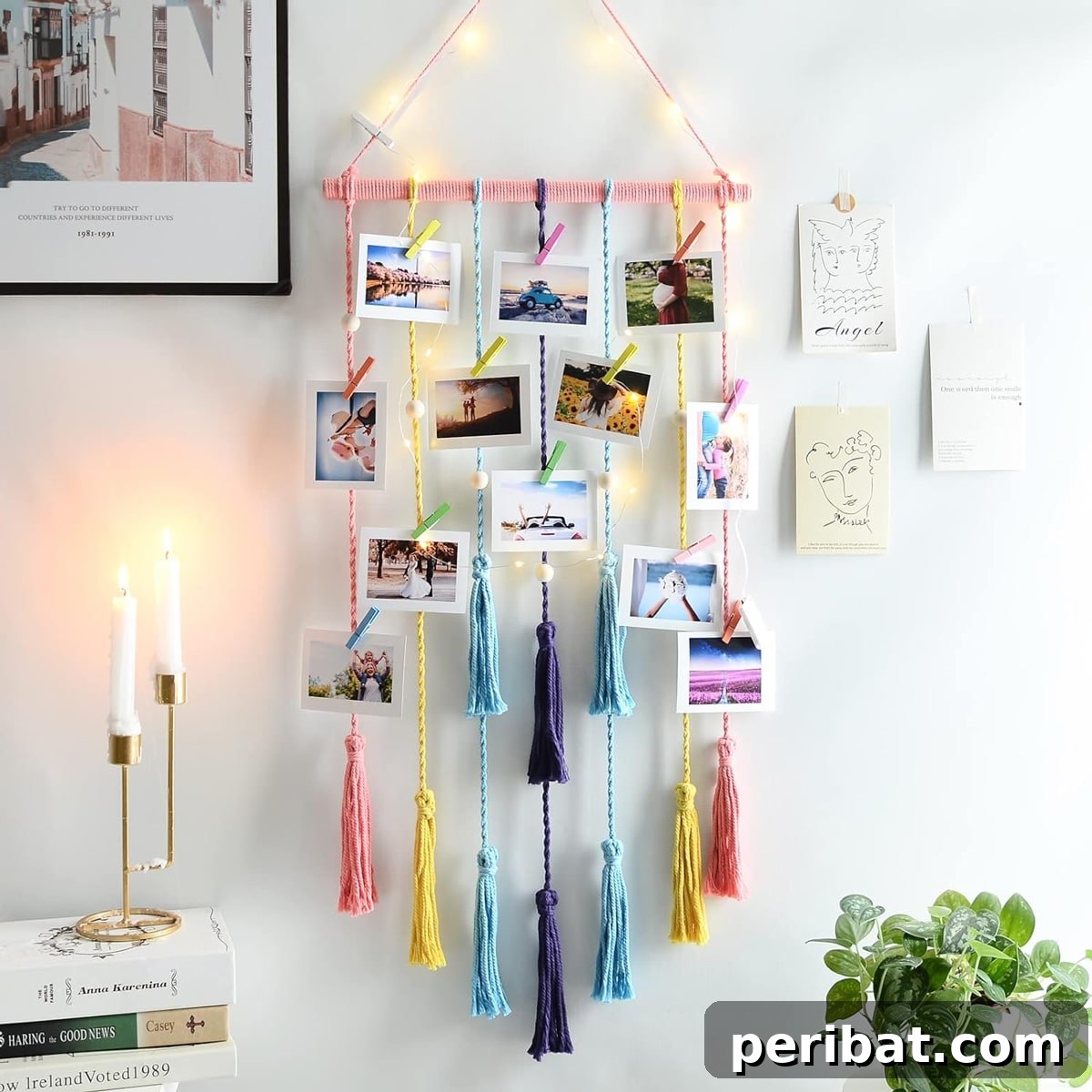 43 Creative DIY Photo Display Solutions 41 beautiful photo frame and holder clip