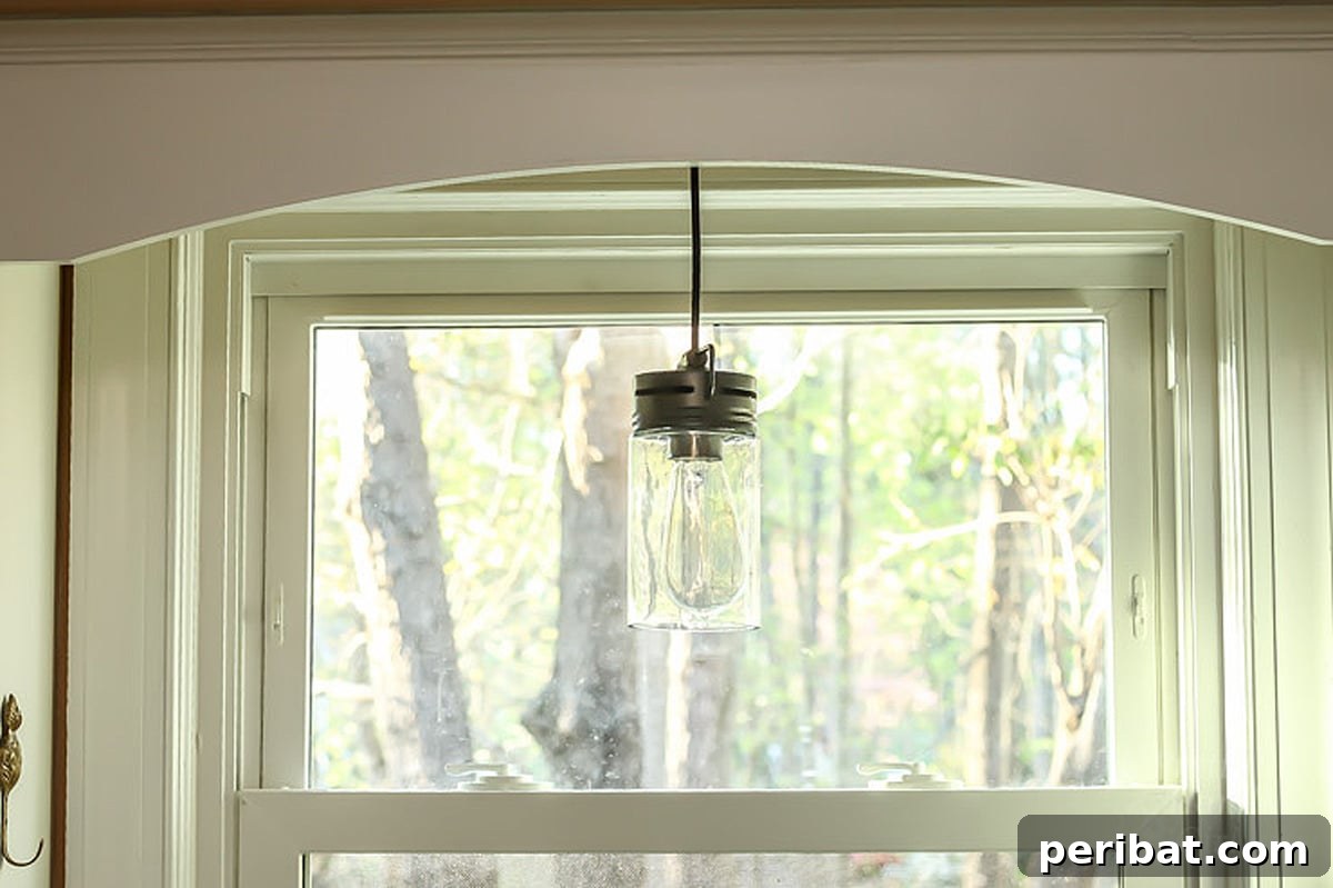 hanging lamps in front of house