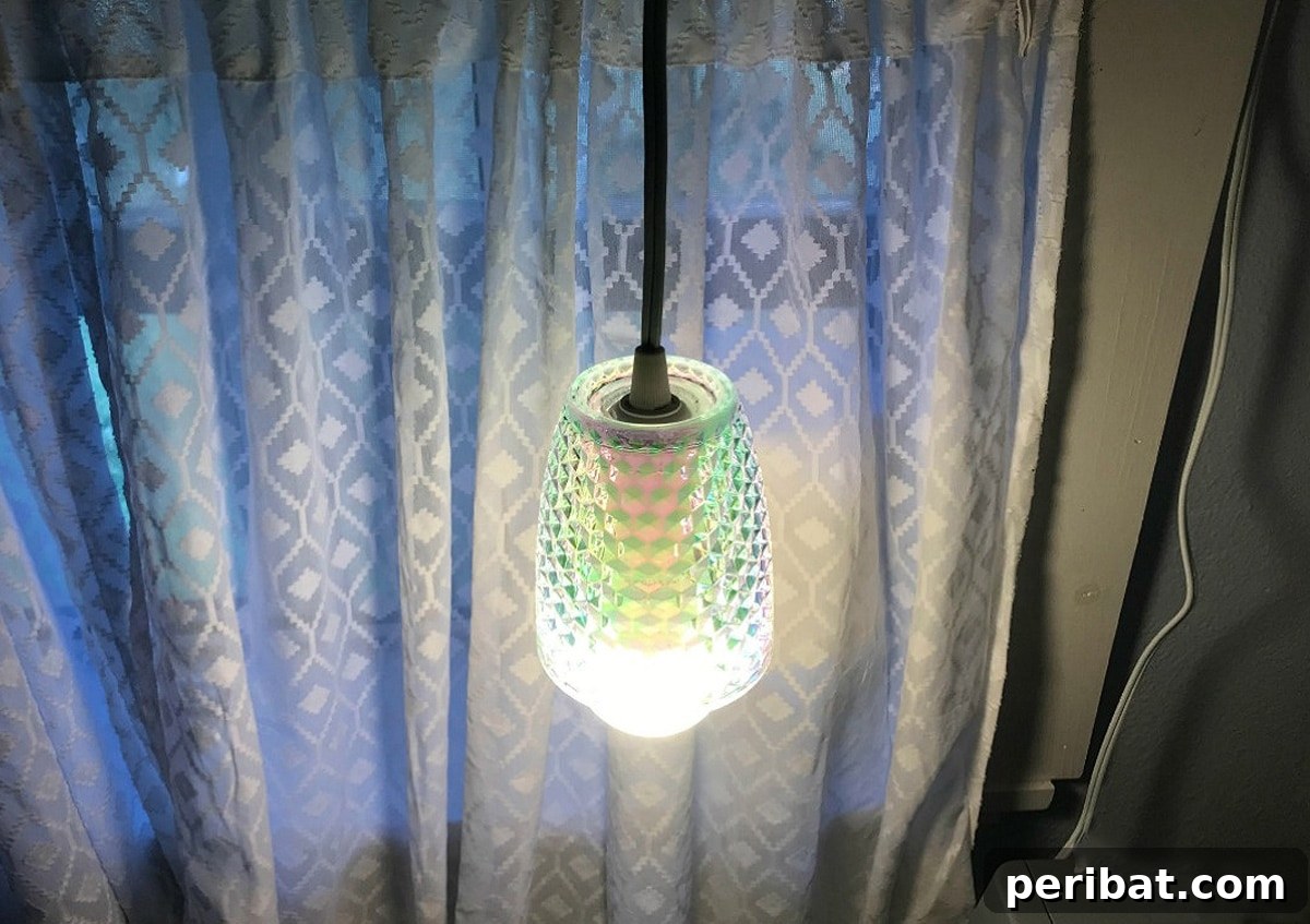 walmart cup pendant light