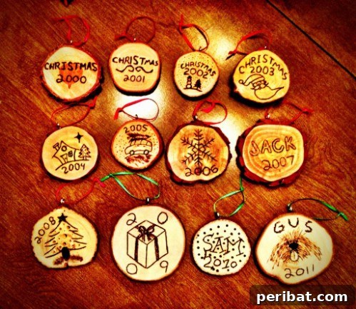 Christmas Tree Slices