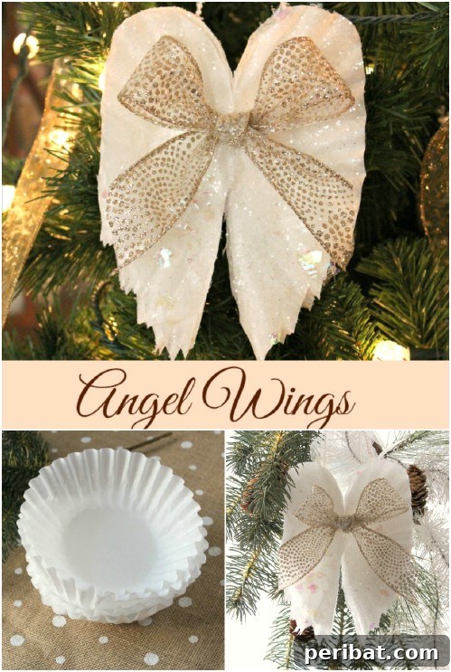 Coffee Filter Angel Wings