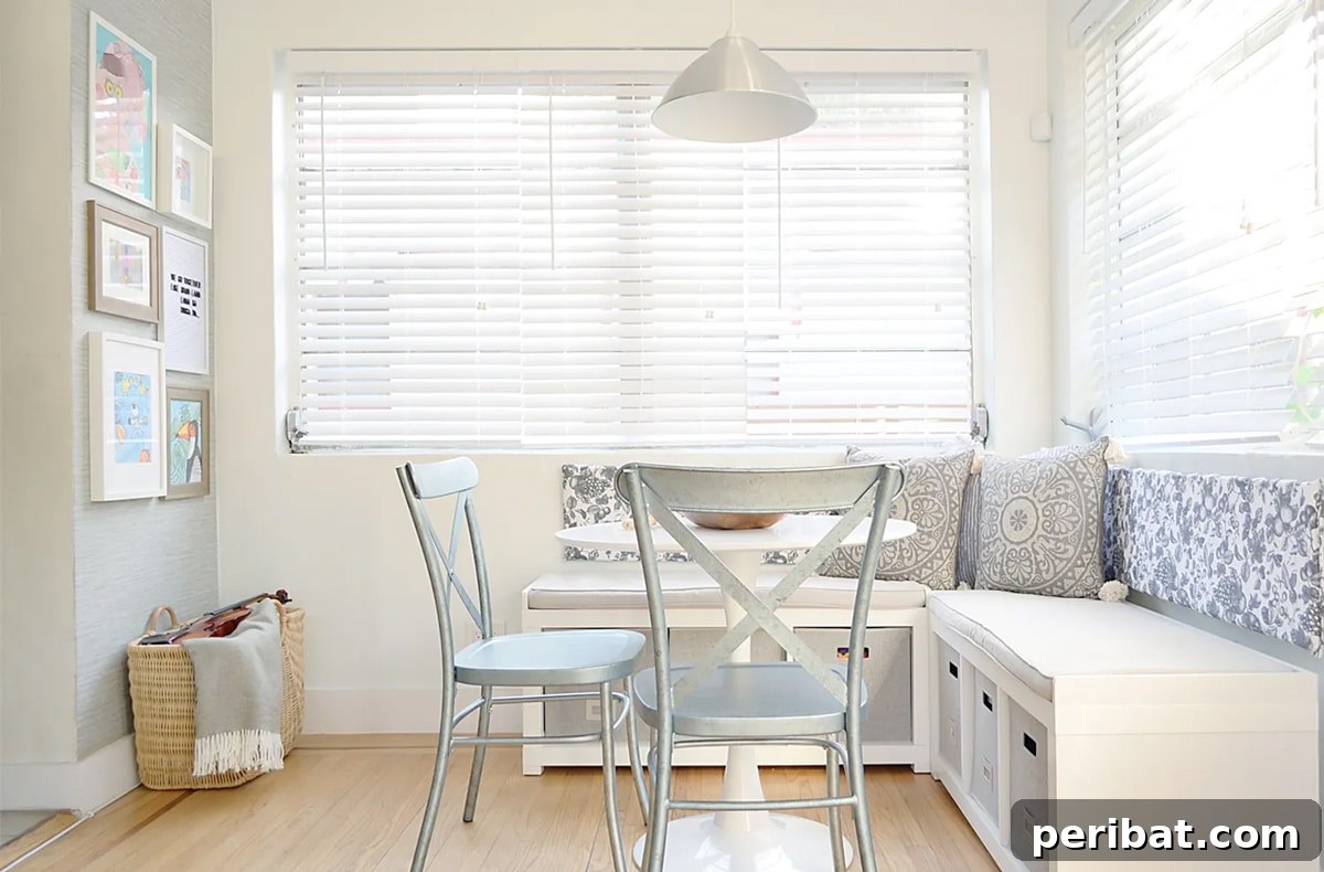 Craft Your Perfect Breakfast Corner 19 breakfast nook features storage area