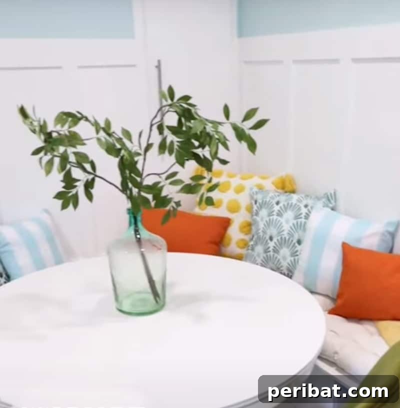 Craft Your Perfect Breakfast Corner 24 breakfast nook complete with storage and decor