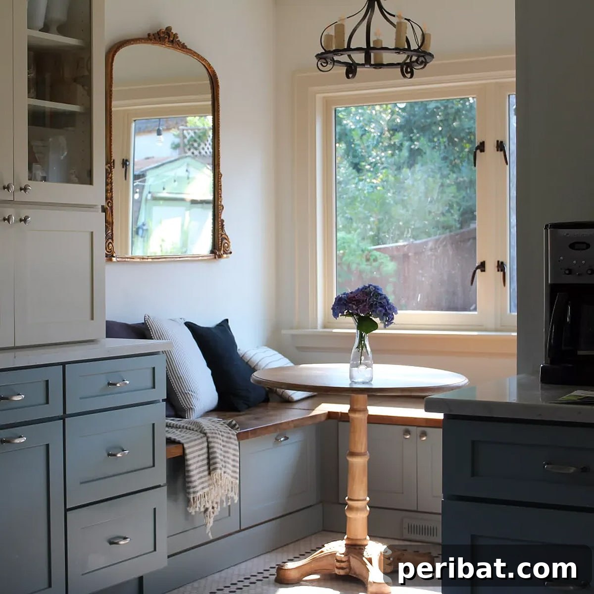 Craft Your Perfect Breakfast Corner 25 breakfast nook plan features cabinets
