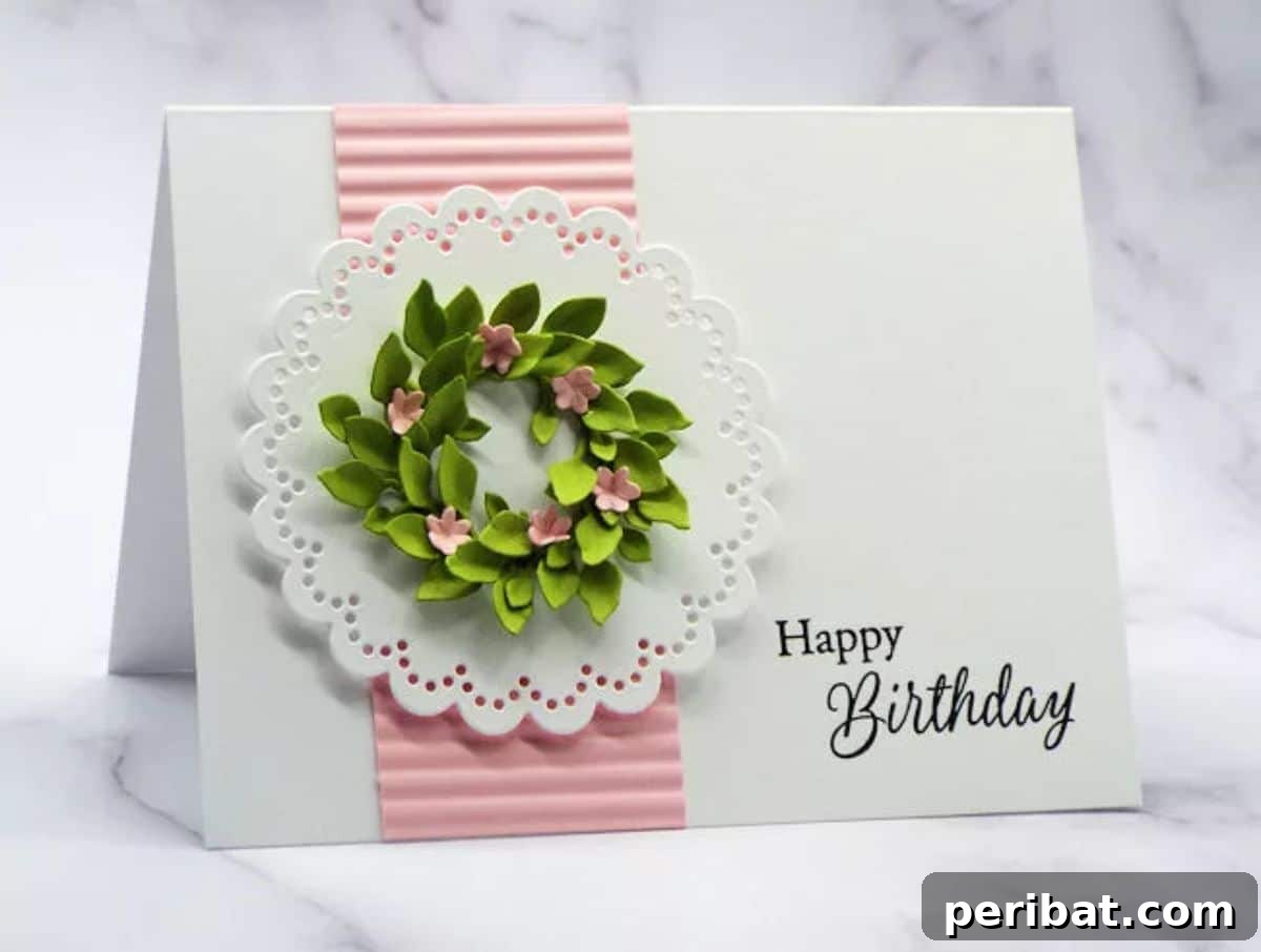 Craft 35 Stunning DIY Birthday Cards 25 DIY Simple Design Homemade Birthday Card