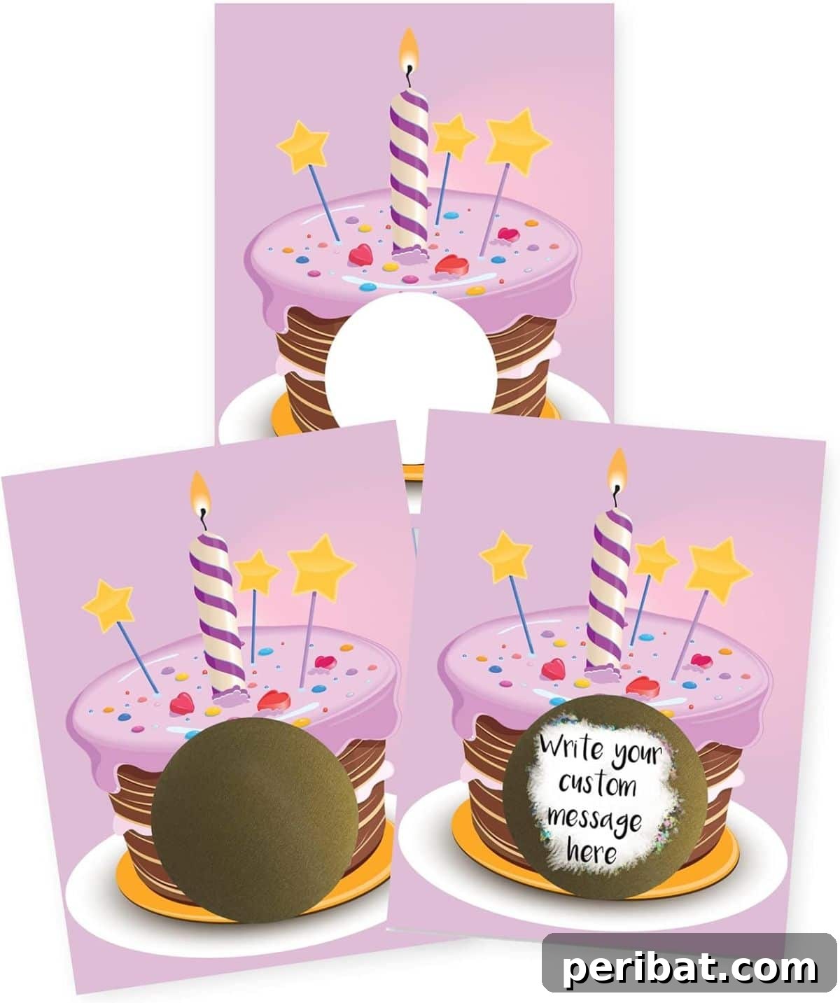 Craft 35 Stunning DIY Birthday Cards 37 Make Your Own DIY Scratch-Off With Scratch Notes set