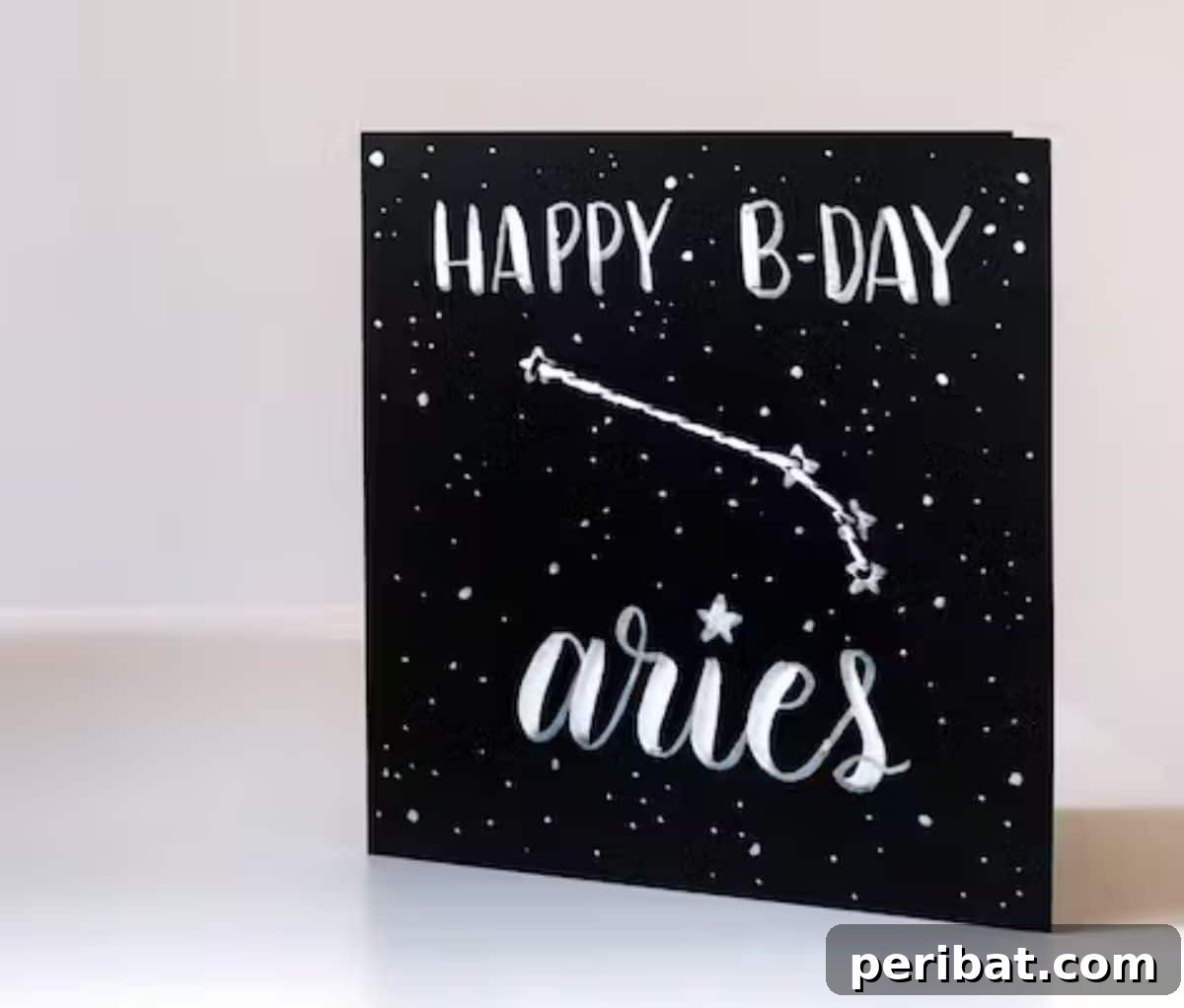 Craft 35 Stunning DIY Birthday Cards 6 DIY Unique Constellation Birthday Card
