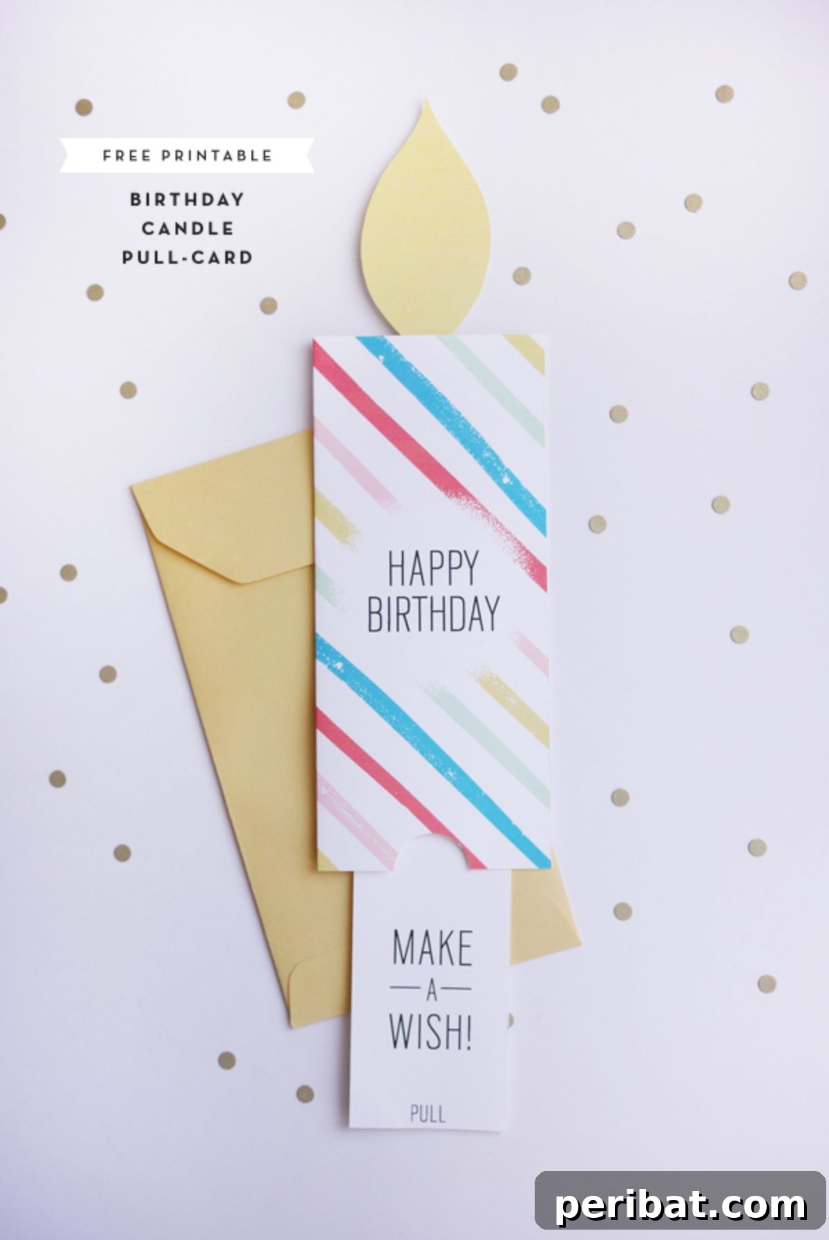 Craft 35 Stunning DIY Birthday Cards 10 Printable Birthday Pull-Card DIY
