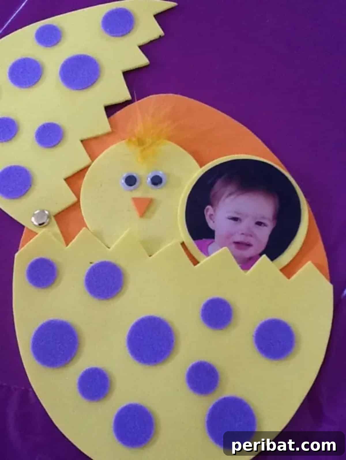 44 Handmade Easter Card Ideas 17 DIY Peck-A-Boo Easter Card