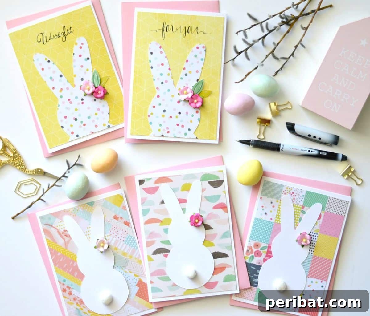44 Handmade Easter Card Ideas 30 DIY Easter Cards for Family and Friends