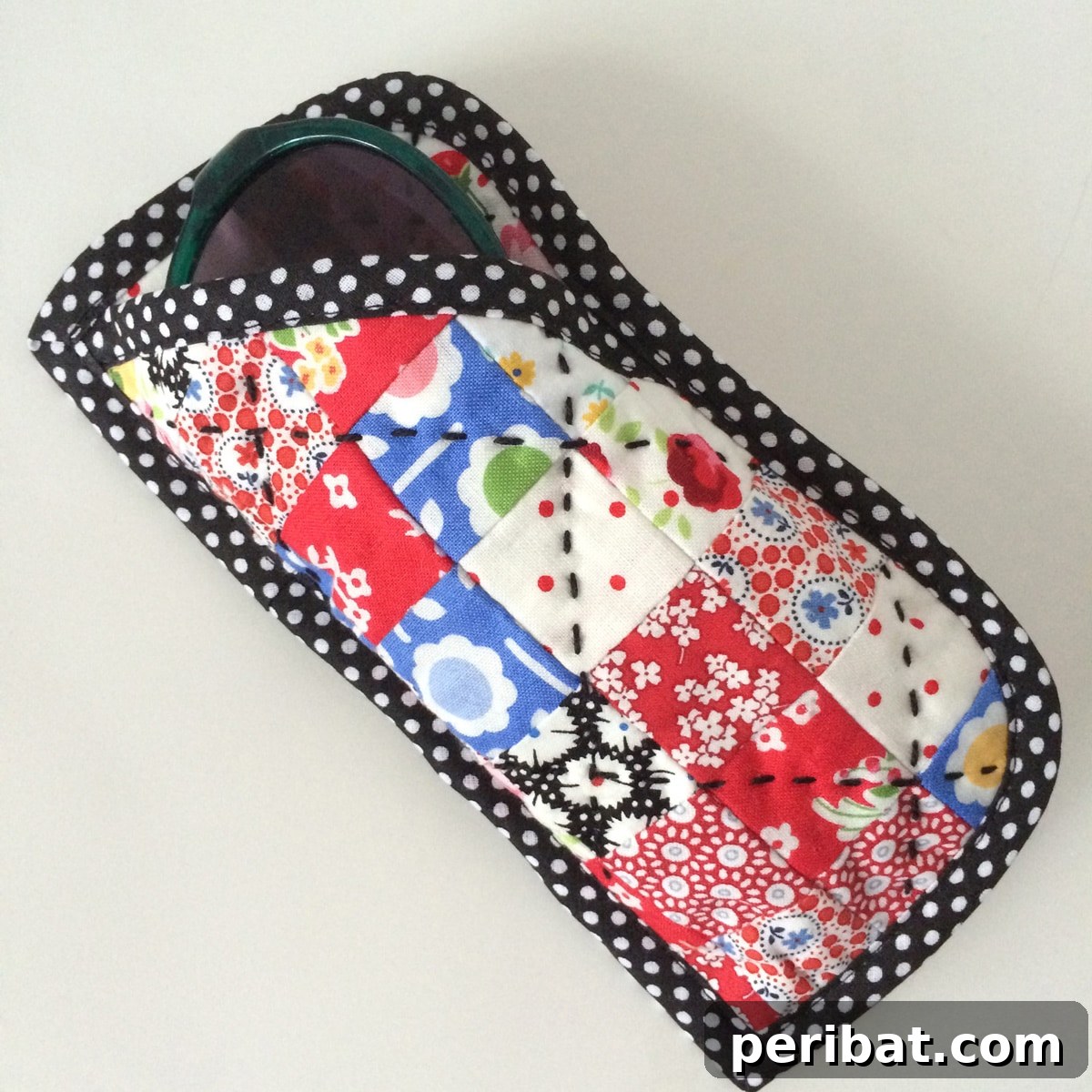 Craft Your Own Stylish Sunglass Cases 15 patchwork sunglasses case