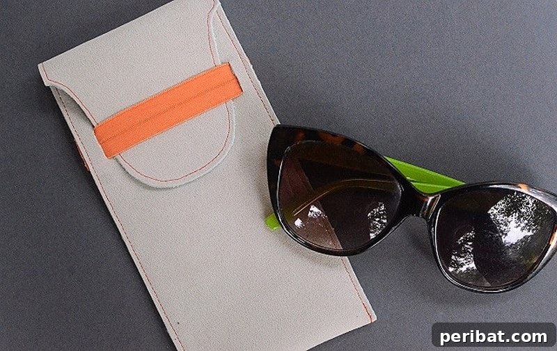 Craft Your Own Stylish Sunglass Cases 21 elastic band sunglasses case