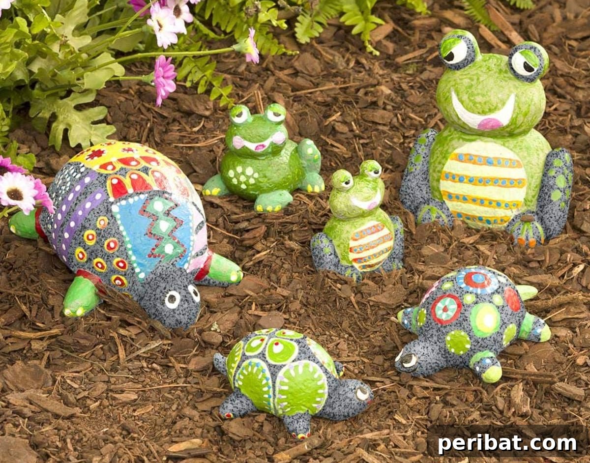 Creative Painted Rocks: Ideas, Projects, and Starter Kits 49 A 'Paint a Rock Pet' kit with paints and accessories