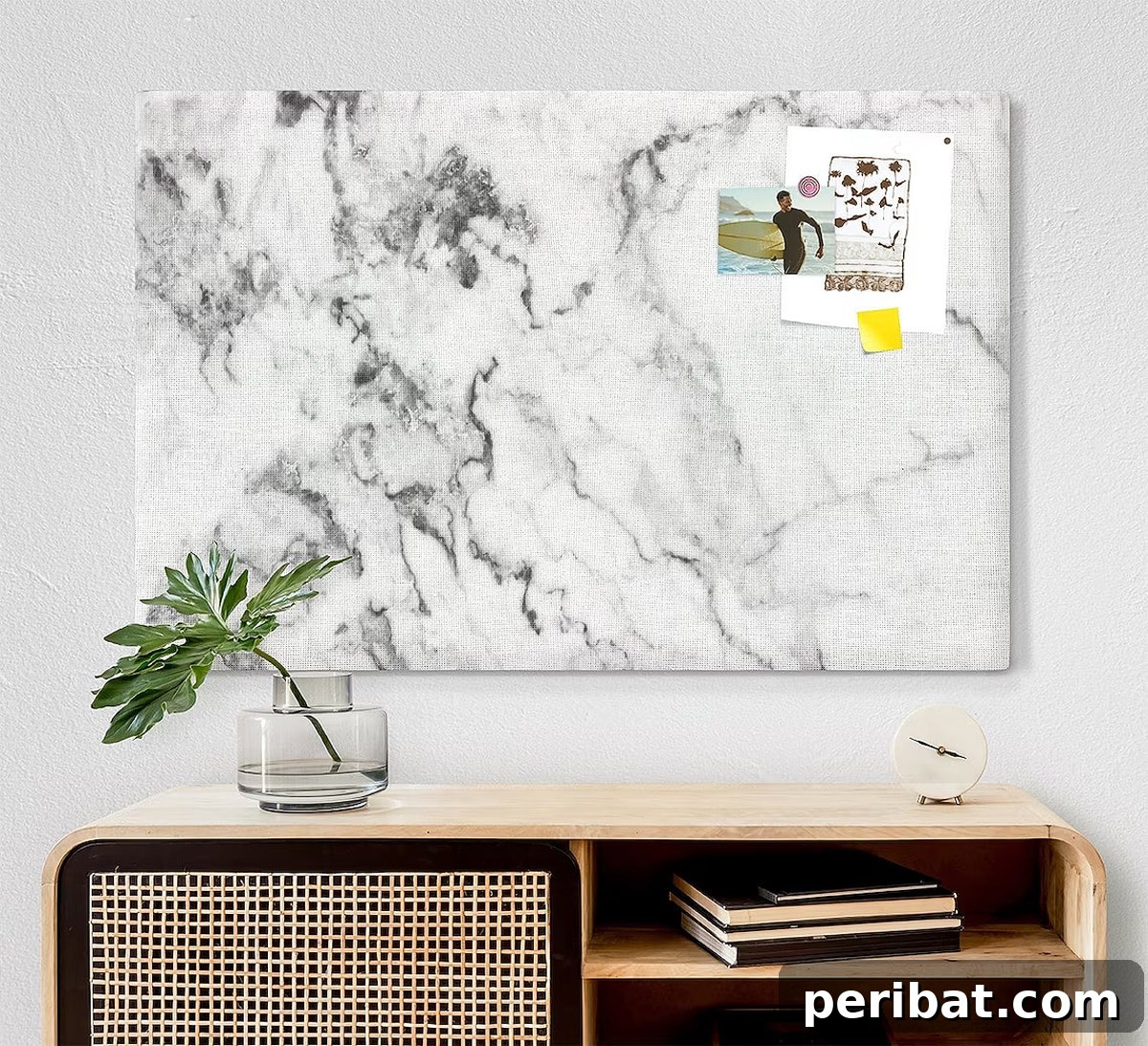 27 Creative DIY Pinboard Projects 12 Striking geometric sequin fabric bulletin board for a glamorous DIY pinboard