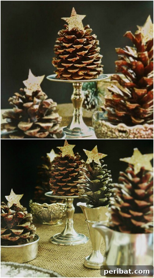 Pinecone Christmas Trees