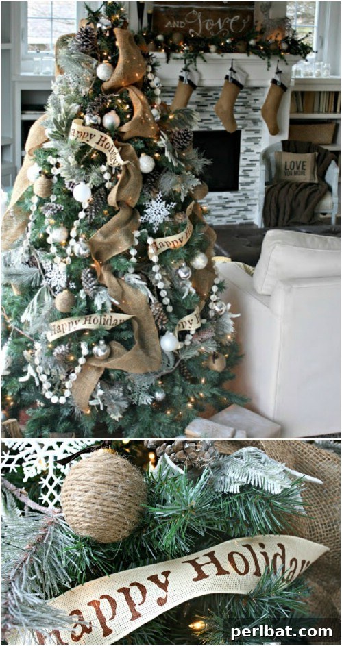 Burlap Tree
