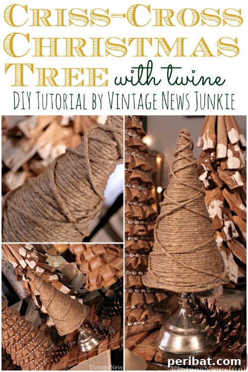 Twine Christmas Trees