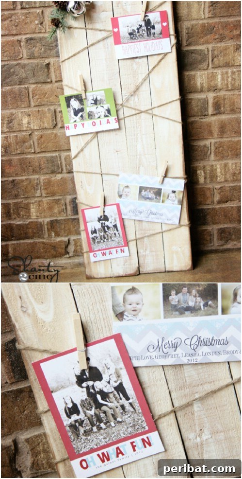Christmas Card Holder