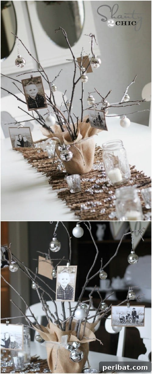 Photo Tree Centerpiece
