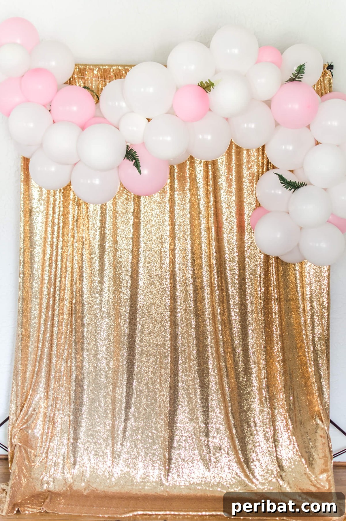 Stunning DIY Balloon Garlands: 27 Ideas & Starter Kits 3 white and soft pink balloon garland