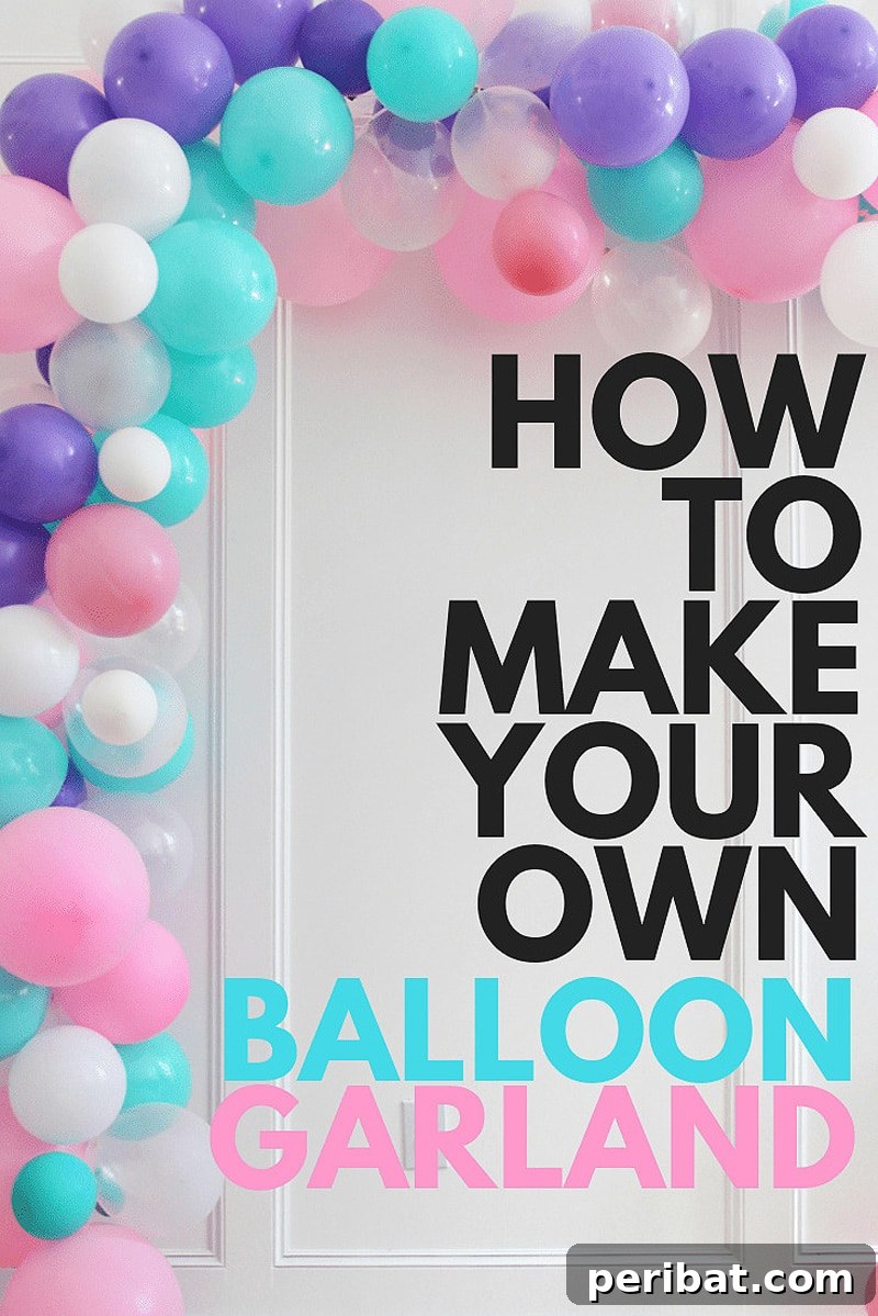 Stunning DIY Balloon Garlands: 27 Ideas & Starter Kits 26 balloon garland