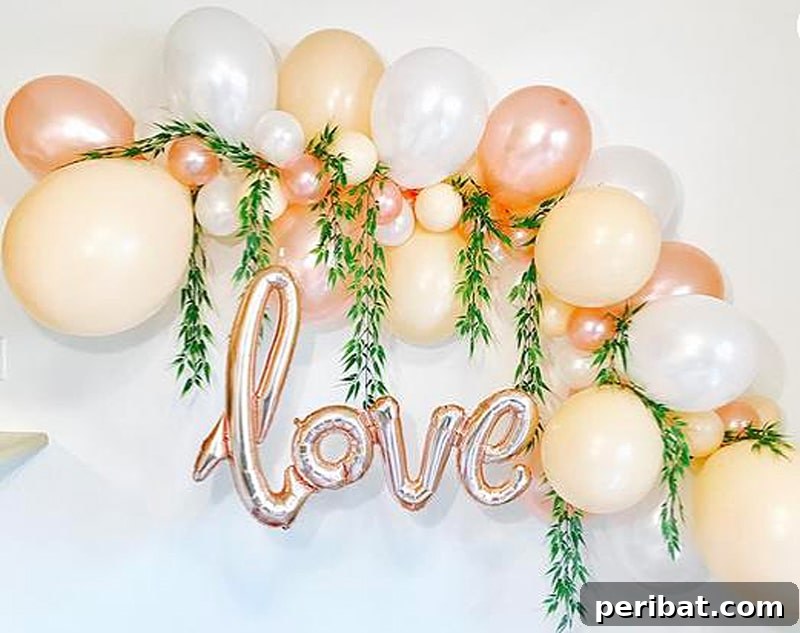 Stunning DIY Balloon Garlands: 27 Ideas & Starter Kits 27 balloon garland for bridal shower