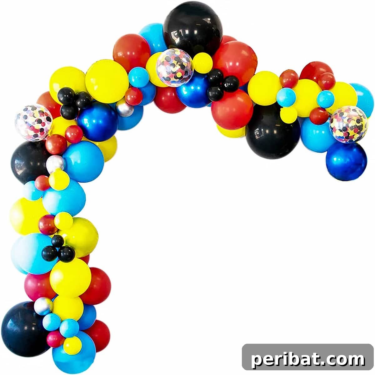 Stunning DIY Balloon Garlands: 27 Ideas & Starter Kits 28 balloon garland kit superhero