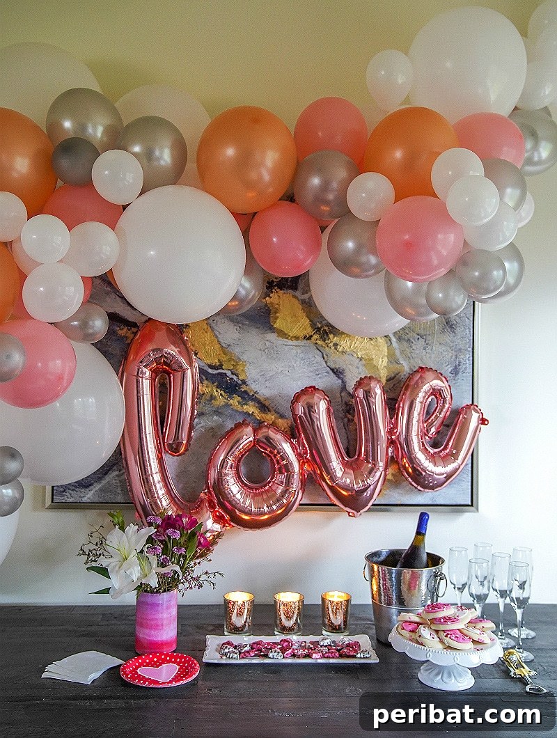 Stunning DIY Balloon Garlands: 27 Ideas & Starter Kits 4 balloon garland for valentine’s day