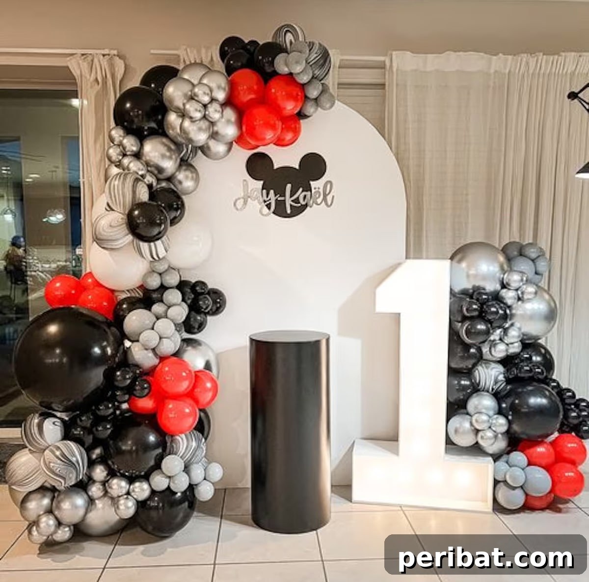 Stunning DIY Balloon Garlands: 27 Ideas & Starter Kits 5 mickey mouse balloon garland kit