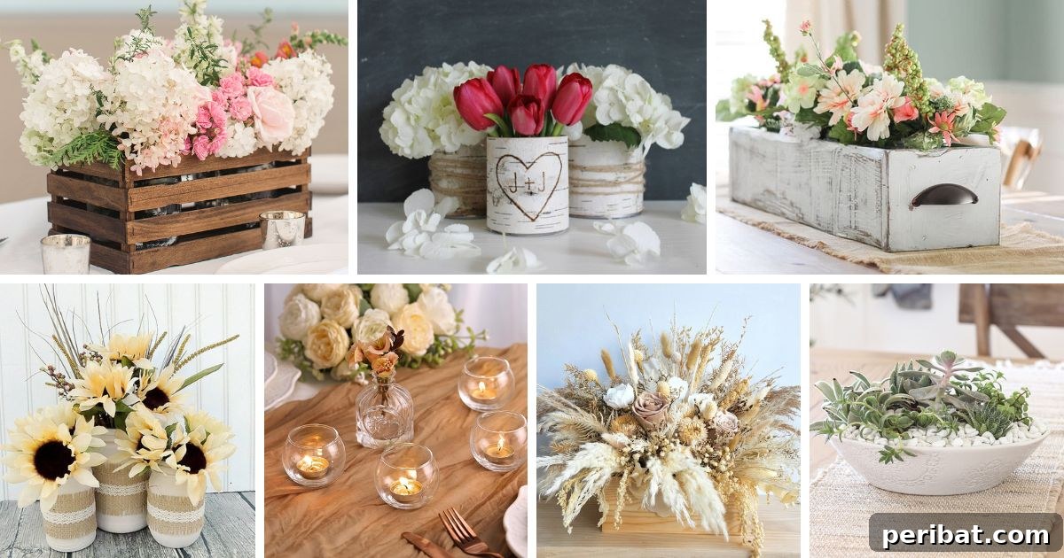49 unique DIY wedding centerpiece ideas for personalized reception decor