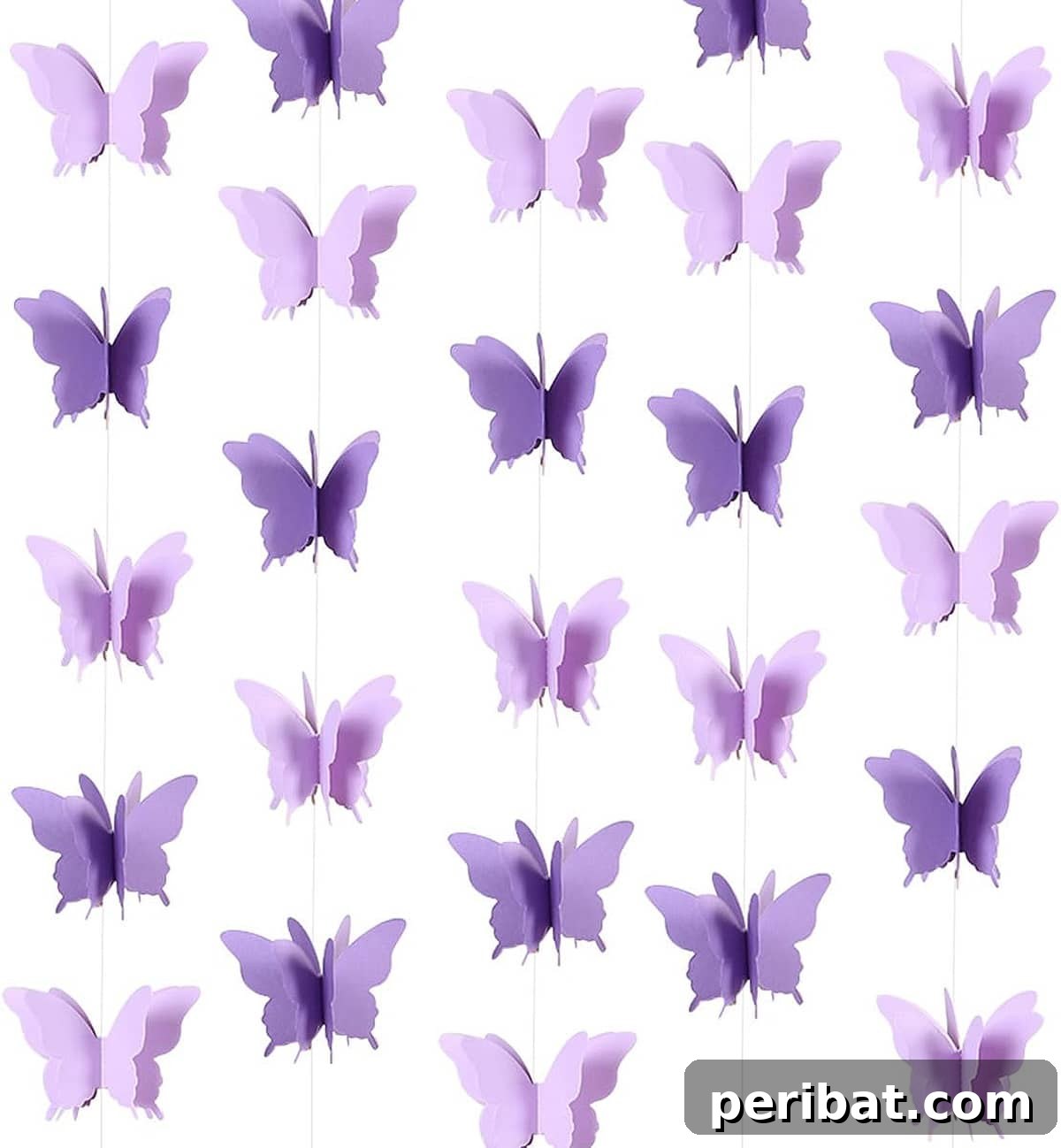 butterfly hanging garland