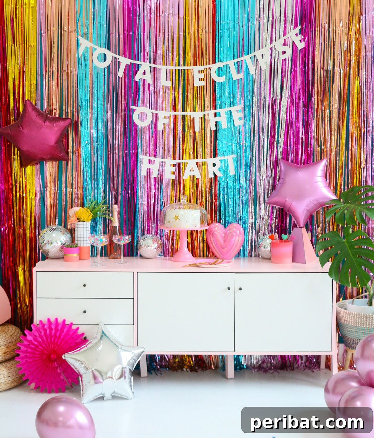 easy fringe backdrop