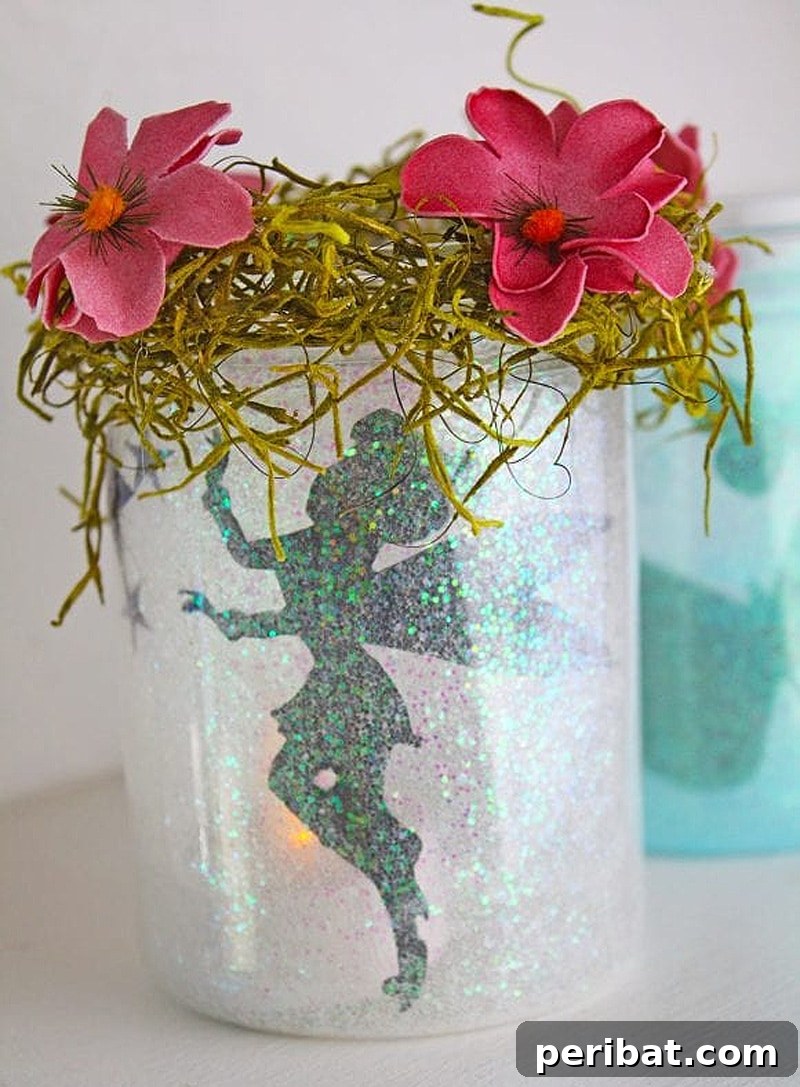 illuminated fairy jars